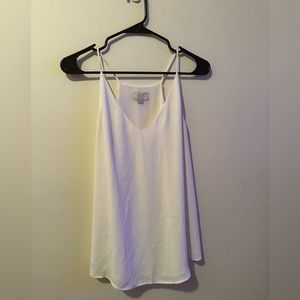 White Loft sleeveless blouse size Medium Petite